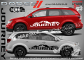 Dodge Journey стикери надписи лепенки фолио SK-SJV2-D-JO, снимка 1 - Аксесоари и консумативи - 44509294