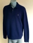 POLO Ralph Lauren Wool Mens Size M ОРИГИНАЛ! Мъжки Вълнен Пуловер с Поло Яка, снимка 16