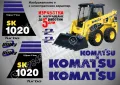 KOMATSU CK30 стикери надписи CK 30, снимка 14