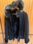 черно палто/кожухче с качулка, снимка 7