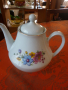Български порцелан - стара кана за чай, снимка 1 - Антикварни и старинни предмети - 36120841