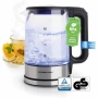 1бр/ Електрическа кана за вода GOURMETmaxx 1.7 L – бързо кипване, син LED и анти-калков филтър, снимка 2