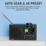 Преносимо DAB радио с Bluetooth,  Mycket, снимка 5