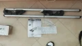 Напречни алуминиеви греди MADE IN ITALY за багажник-за стандартни надлъжни релси 120cm с ключ, снимка 3