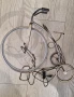 Нова Метална Лампа Велосипед - Колело Поставка за 4бр Бутилки, снимка 7