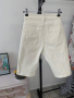 Дамски дънки в бяло до коляното в размер S, снимка 4