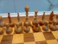 Шах с дървени фигури, снимка 9