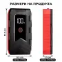Джамп Стартер Бустер за кола 12V Jump Starter Booster Преносима стартерна батерия LED джъмпер, снимка 6