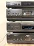 🔊Ретро аудио система - сет TECHNICS - усилвател, сд, триглав дек, тунер, грамофон🔈 , снимка 2