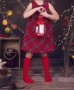Карирана рокля H&M 9-10 години , снимка 1 - Детски рокли и поли - 42672075