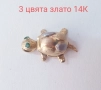 Златни медальони- делфини, костенурки  и риби, снимка 3