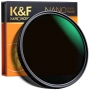 K&F CONCEPT 67mm 52mm 49mm Variable Fader ND Filter ND2-ND32 NO X Spot филтър за фотоапарат, снимка 2