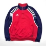 Vintage Adidas Track Top Quarter Zip Блуза, снимка 1