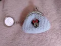 Мини-клъч портомоне с ключодържател, снимка 6