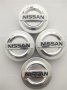 Капачки за Джанти за НИСАН/NISSAN 60 мм. Цвят: Сребристи и черни. НОВИ!, снимка 3