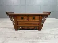 Китайски, конзолен шкаф, масив, дърворезба Д1044, снимка 12
