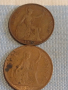 Две монети 1 пени 1920г. / 1 пени 1967г. Англия редки за КОЛЕКЦИОНЕРИ 39799, снимка 1