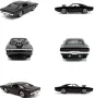 Кола с радио контрол Fast&Furious 1970 Dodge Charger 1:24 Jada Toys 253203019, снимка 3