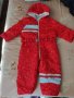 Червен бебешки космонавт с коланче, снимка 1 - Бебешки ескимоси - 34241336