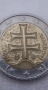 Евро Монета вижда се номинала, снимка 3