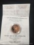 Единствена монета,, Димитър Талев 125 г от рождението-бронз, снимка 2