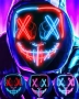 Нова LED Purge маска с 3 светлинни режима за Хелоуин парти cosplay и фестивали, снимка 1