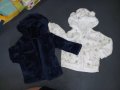 Топли плюшени якенца за бебе 6-9месеца, снимка 1 - Бебешки якета и елеци - 41362468