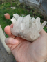 Друза от планински кристал и пирит, снимка 2