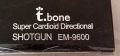 Мкрофони - T-Bone EM 9600 SHOTGUN, снимка 4
