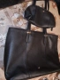 Anna Field Оригинал Нова Кожена Дамска Голяма Чанта с Несесер , снимка 11