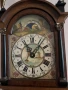 Античен,стенен-Фрезийски часовник,тъмен орех 1950-1960г.с махало, снимка 3