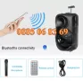 Мощна Караоке тонколона 12" инча с безжичен микрофон, преносима колонка с Bluetooth, снимка 2