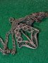 СТАРИНЕН СРЕБЪРЕН МЕДАЛЬОН ФИЛИГРАННО СРЕБРО ВИСОКА ПРОБА с НОВА ВЕРИЖКА от Неръждаема СТОМАНА 34411, снимка 3