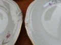 Стар български порцелан чинии плитки, снимка 3