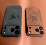 Луксозен калъф от синтетична кожа за iPhone 17/17Pro, снимка 1