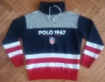 Оригинален Мъжки ватиран суичър Polo Ralph Lauren Funnel Neck, снимка 1