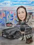 Рисувам ръчно КАРИКАТУРИ,ШАРЖ с пастели и моливи, снимка 5
