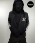 ADIDAS суичър с цип и качулка • Track Top – размер XL – Отлично състояние, снимка 5