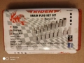 TRIDENT TOOLS 18бр 3/8 DRAIN PLUG KEY SET вложки камъни комплект, снимка 6
