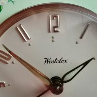 Рядък Настолен Шотландски Часовник Westclox, снимка 5 - Антикварни и старинни предмети - 34466907