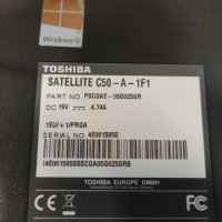 Лаптоп Toshiba Satellite C50-A-1F1, снимка 4 - Части за лаптопи - 42042593