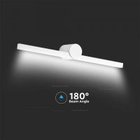 LED Аплик за огледало/картина 10W Бял, снимка 3 - Лампи за баня - 39143852