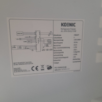 Хладилник с фризер Koenic KFK45412 No frost, снимка 6 - Хладилници - 44517480