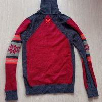 Красив и топъл, вълнен, дамски пуловер Kari Traa, размер S-M, снимка 2 - Блузи с дълъг ръкав и пуловери - 35786041