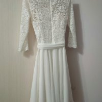 Нова бяла рокля , снимка 2 - Рокли - 41691588