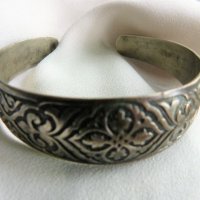 Османска възрожданска сребърна гривна, снимка 2 - Други ценни предмети - 39045676