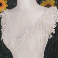 луксозна сватбена булчинска рокля, снимка 5 - Сватбени рокли - 41066219