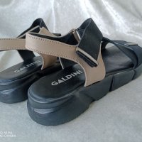 Сандали нови, дамски обувки, сандали GALDINI, снимка 7 - Сандали - 41413060
