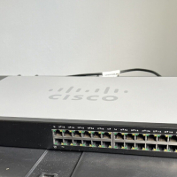Cisco SG 300-28PP 28-Port Gigabit PoE+ Managed Switch, снимка 1 - Суичове - 44835313