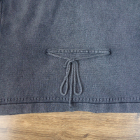 Marlboro Classics Дамска памучна плетена жилетка с остро деколте и джобове M, снимка 4 - Жилетки - 44674487